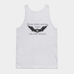 Saving People Hunting Things Tank Top